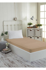 Micro Fitted Full Edge Waterproof Mattress Protector Mattress Bed Sheet Sand Beige - Swordslife