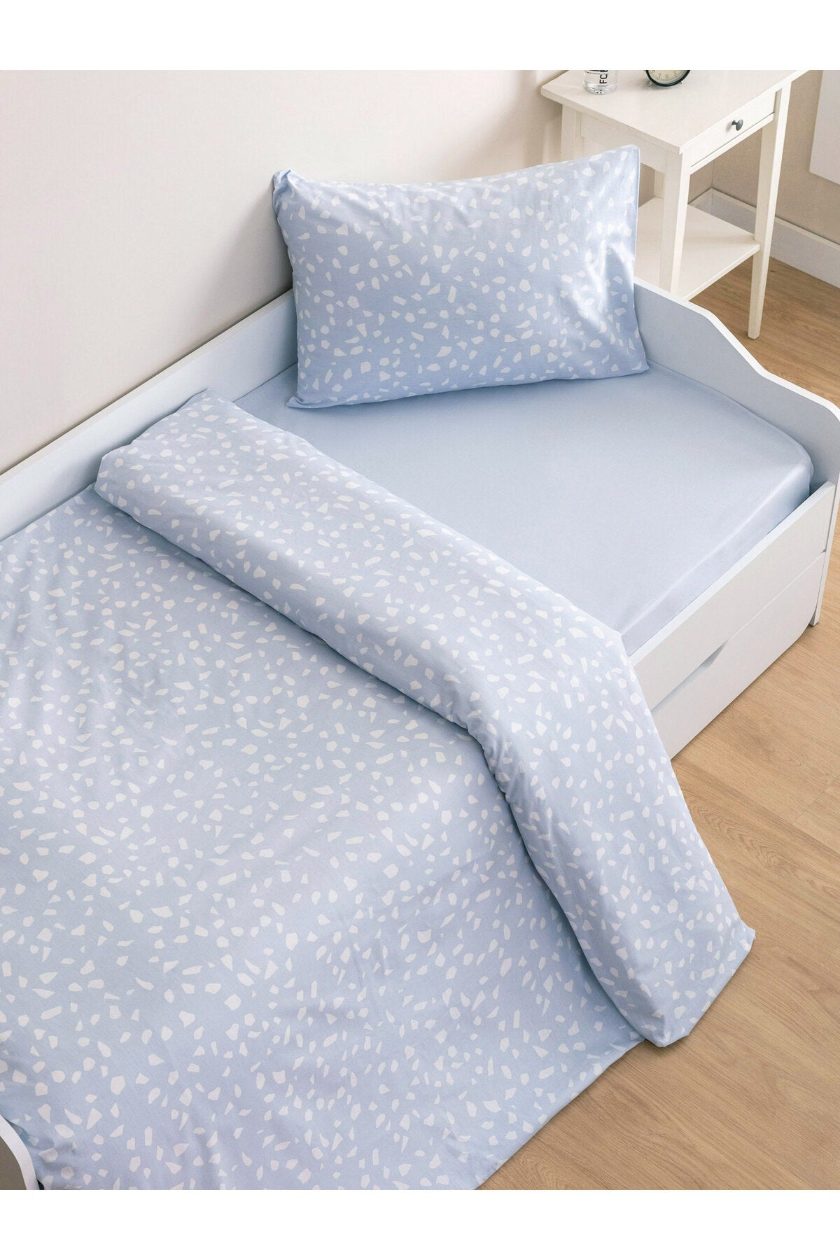 Printed Cotton Single Child Duvet Cover Set