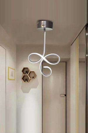 Chrome Pendant Lamp Luxury Plafonier Başak White Light Led Chandelier 1 Year Company Warranty