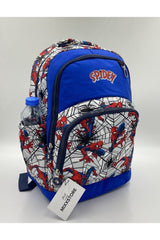 Begati Foil Fed Waterproof Orthopedic Backpack And First School Bag Set Spider Pattern