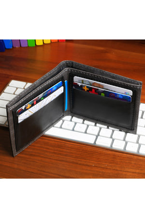 Crazy Leather Men'S Classic Wallet