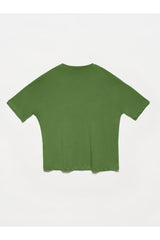 Women's Khaki Basic T-shirt 3683 - Swordslife