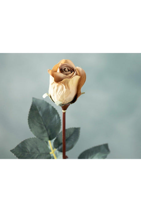 Petit Roses Single Branch Artificial Flower 50 Cm Cream - Swordslife