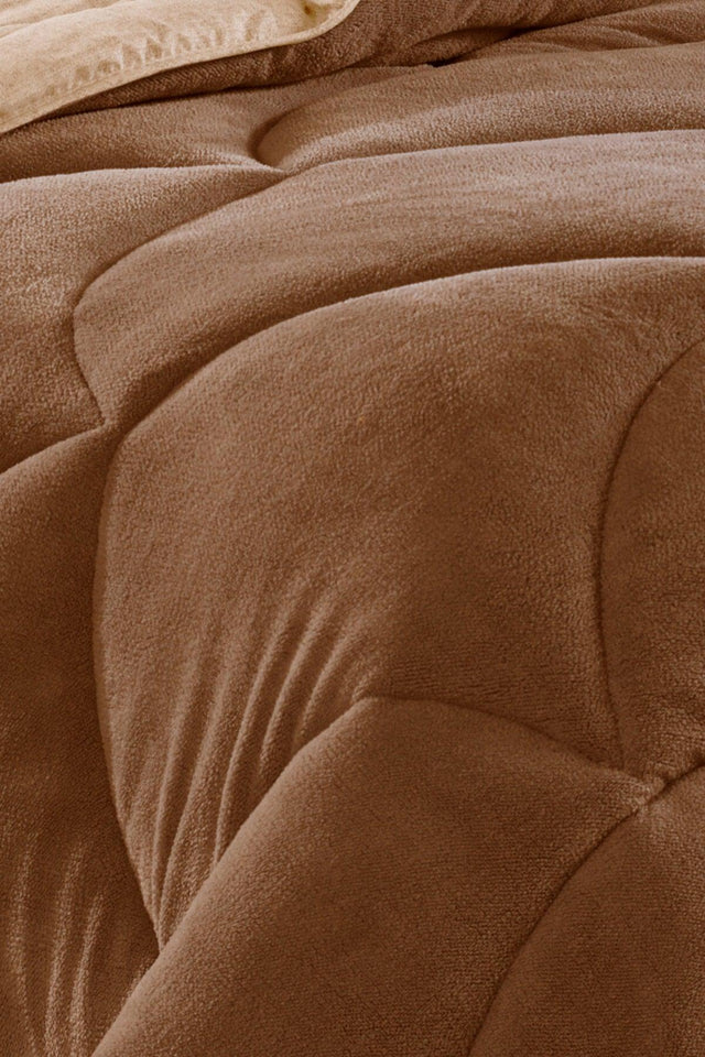 Single Brown Welsoft Quilt - Swordslife