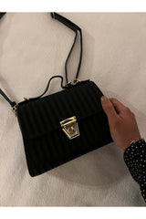 Women's Box Hand And Shoulder Bag