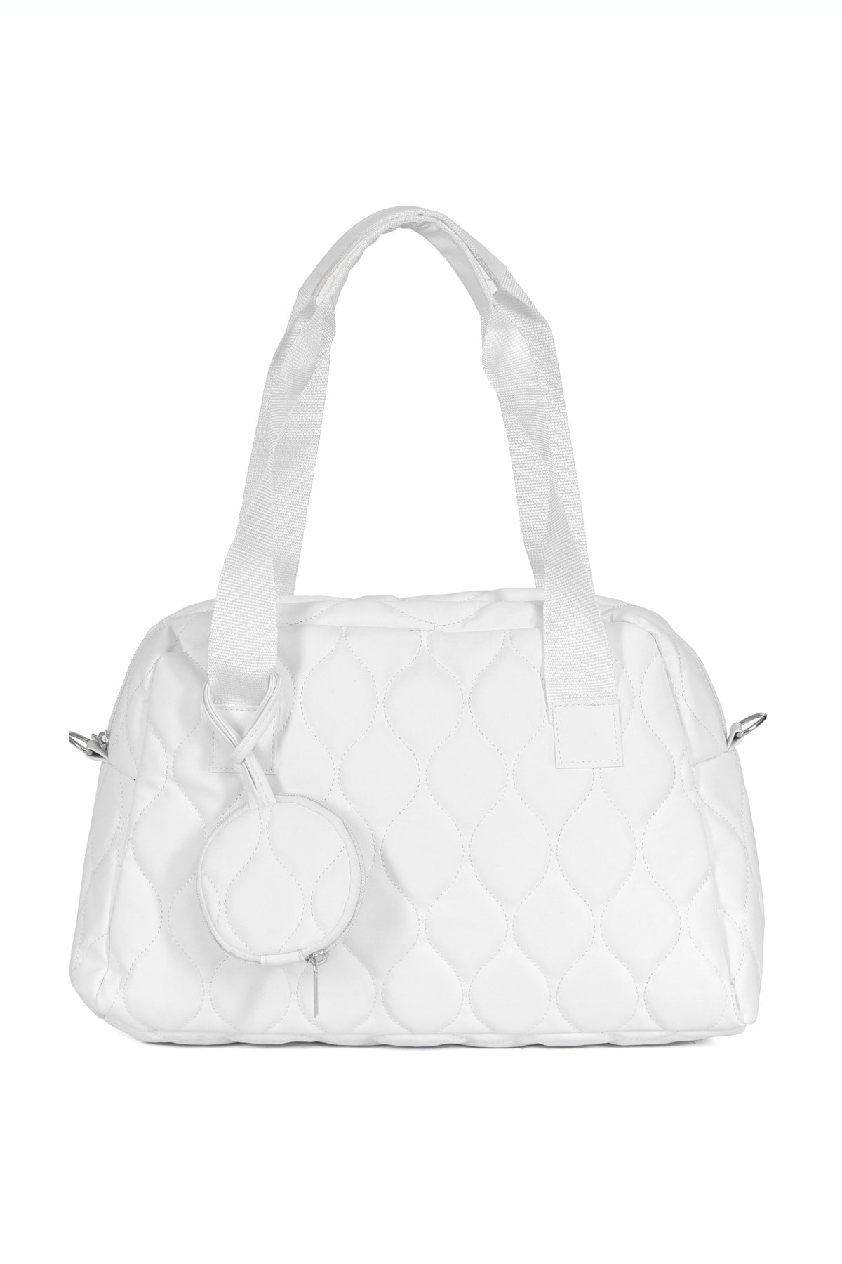 Original Women'S Large Volume Comfort Model Zippered Quilted Wallet Tote Shopper Sleeve Bag