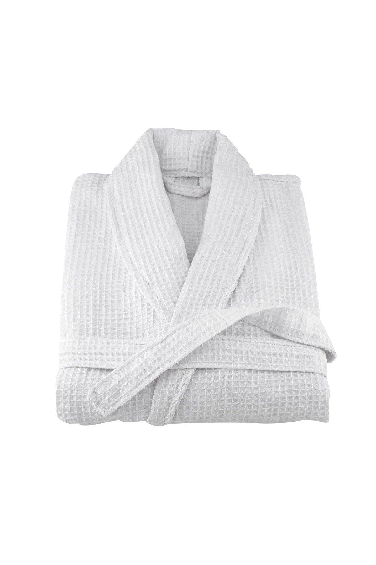 Waffle Pique Bathrobe 100% Cotton - Swordslife