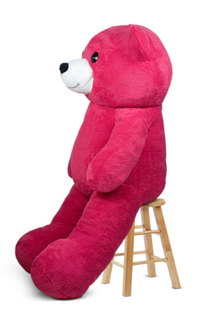 Pandamkee 180 cm großer Teddybär mit Fliege (100 % inländisch)