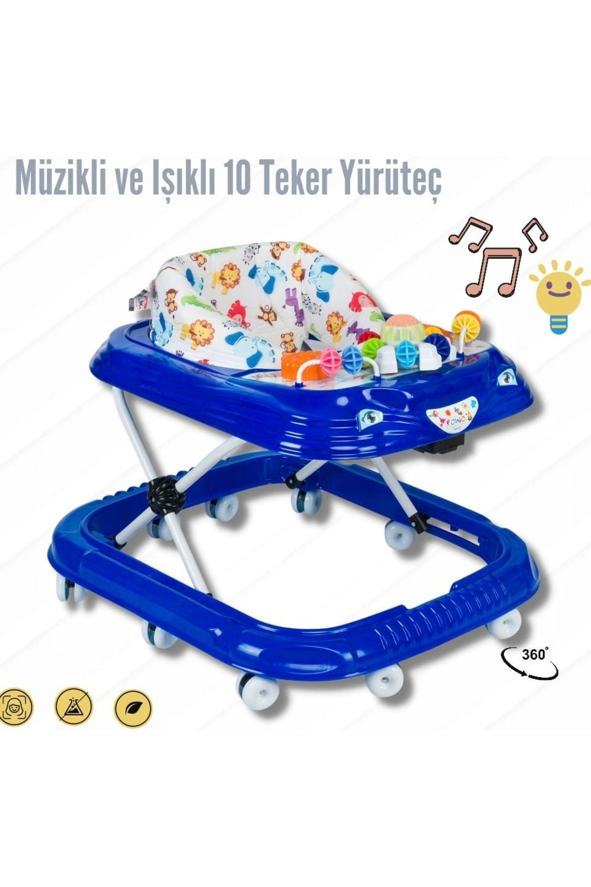 Musical And Lighted Walker 10 Leg Spider Model Yrtç22
