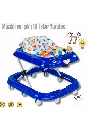 Musical And Lighted Walker 10 Leg Spider Model Yrtç22