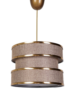 Gravier Chandelier Gold-Powder Mdrn-45