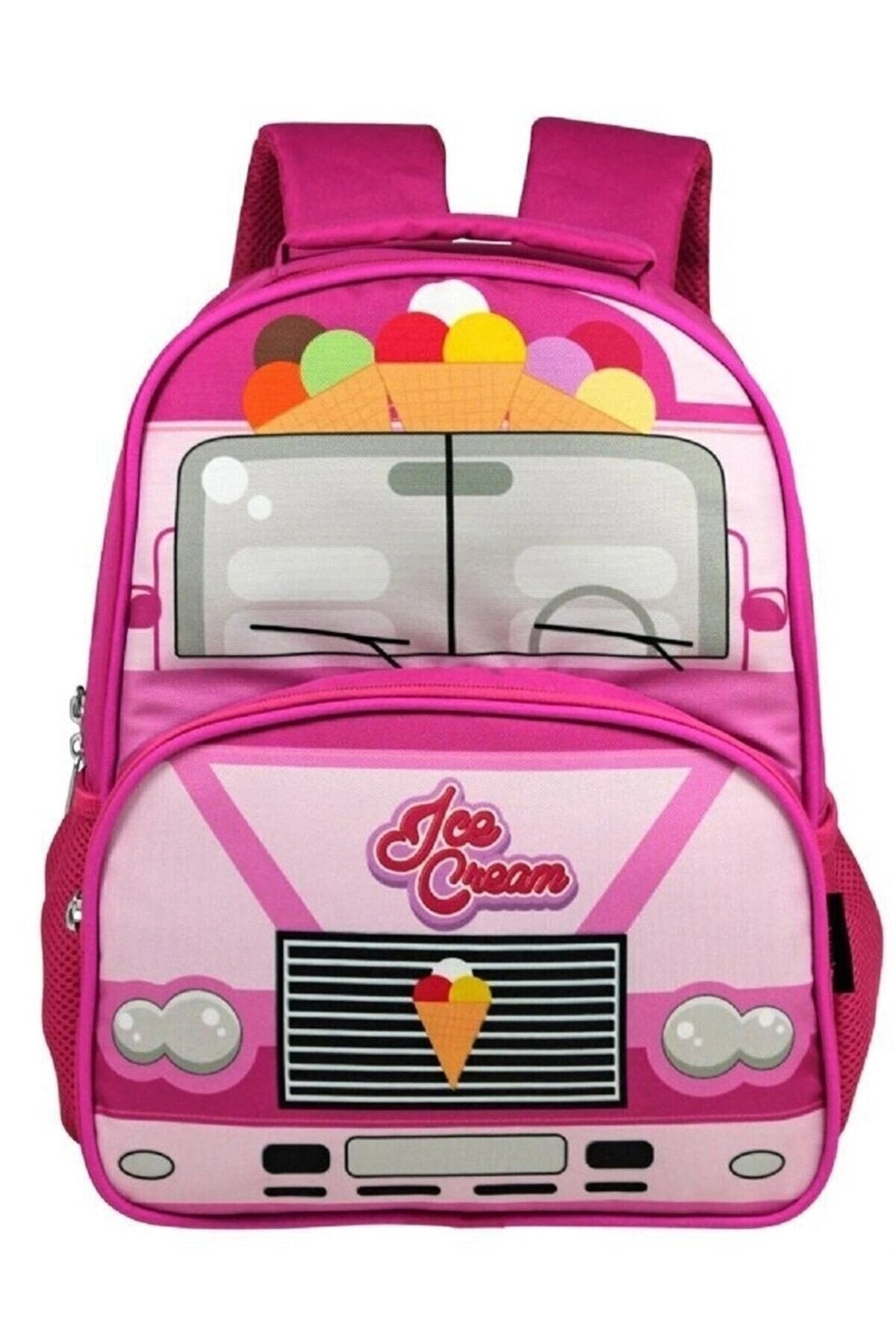 swordslife-Cennec Eiscreme-bedrucktes Schulranzen- und Lunchbox-Set für Mädchen