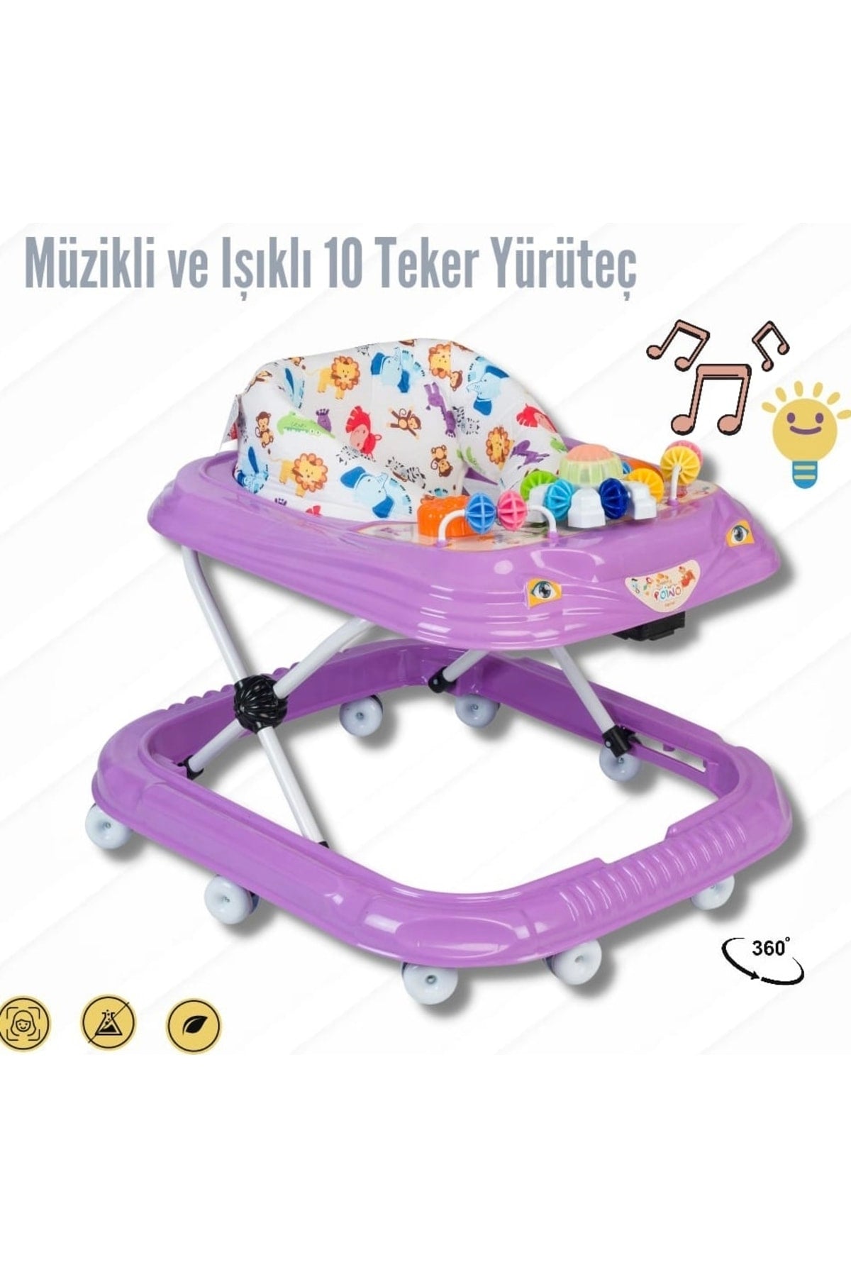 Musical And Lighted Walker 10 Leg Spider Model Yrtç22