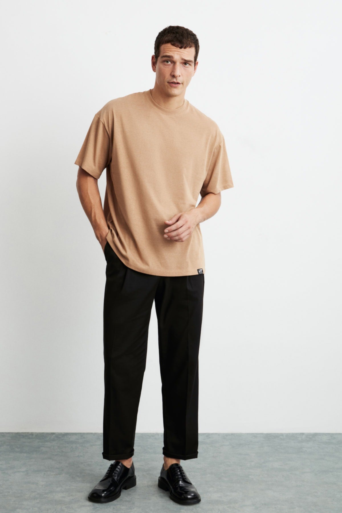 Jett Oversize Brown T-Shirt
