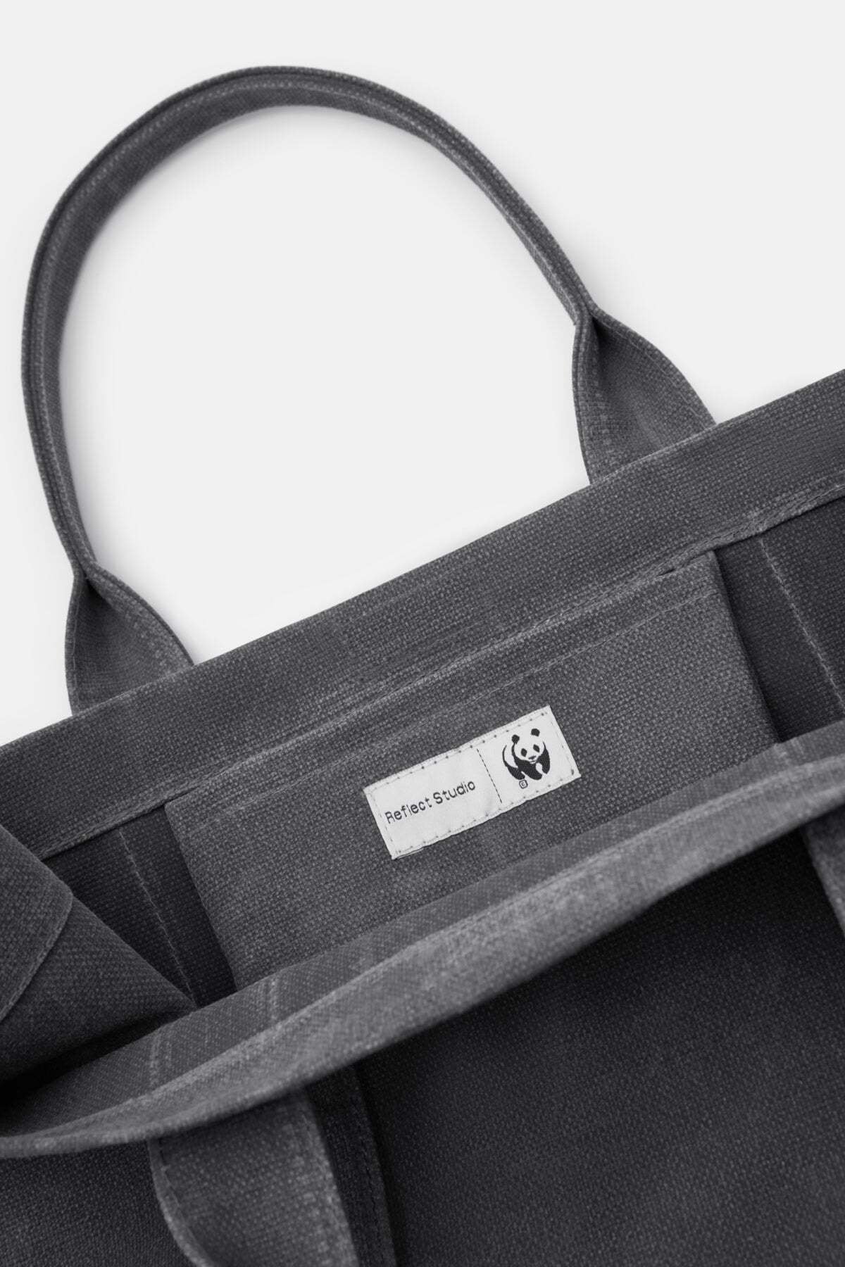 Panda Midi Handytasche - Anthrazit