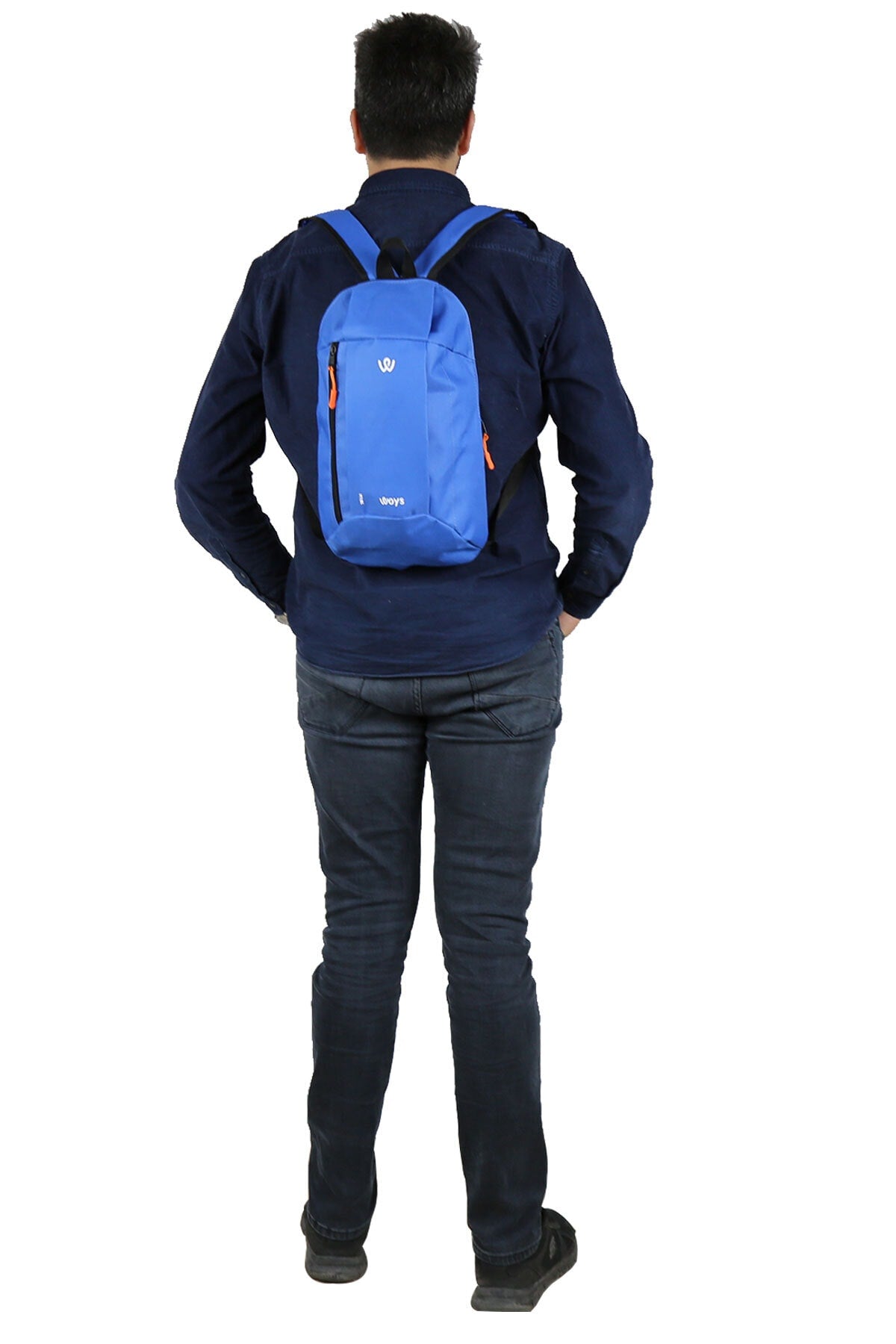 10L Unisex Blau Camping Radfahren Wandern Mini-Rucksack
