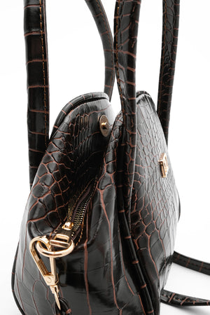 Women'S Hand Shoulder Bag Larfe Coffee