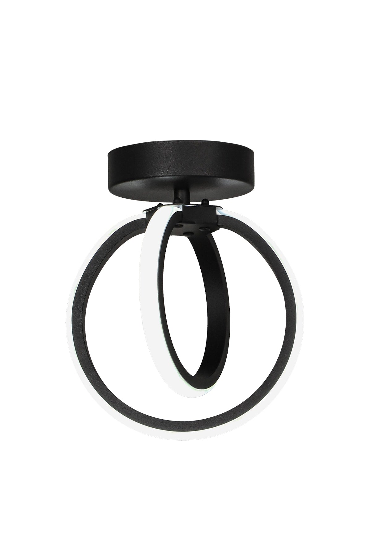 Sezen LED Ceiling Mounting Single Chandelier Black