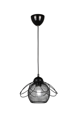 Ares Single Chandelier Black