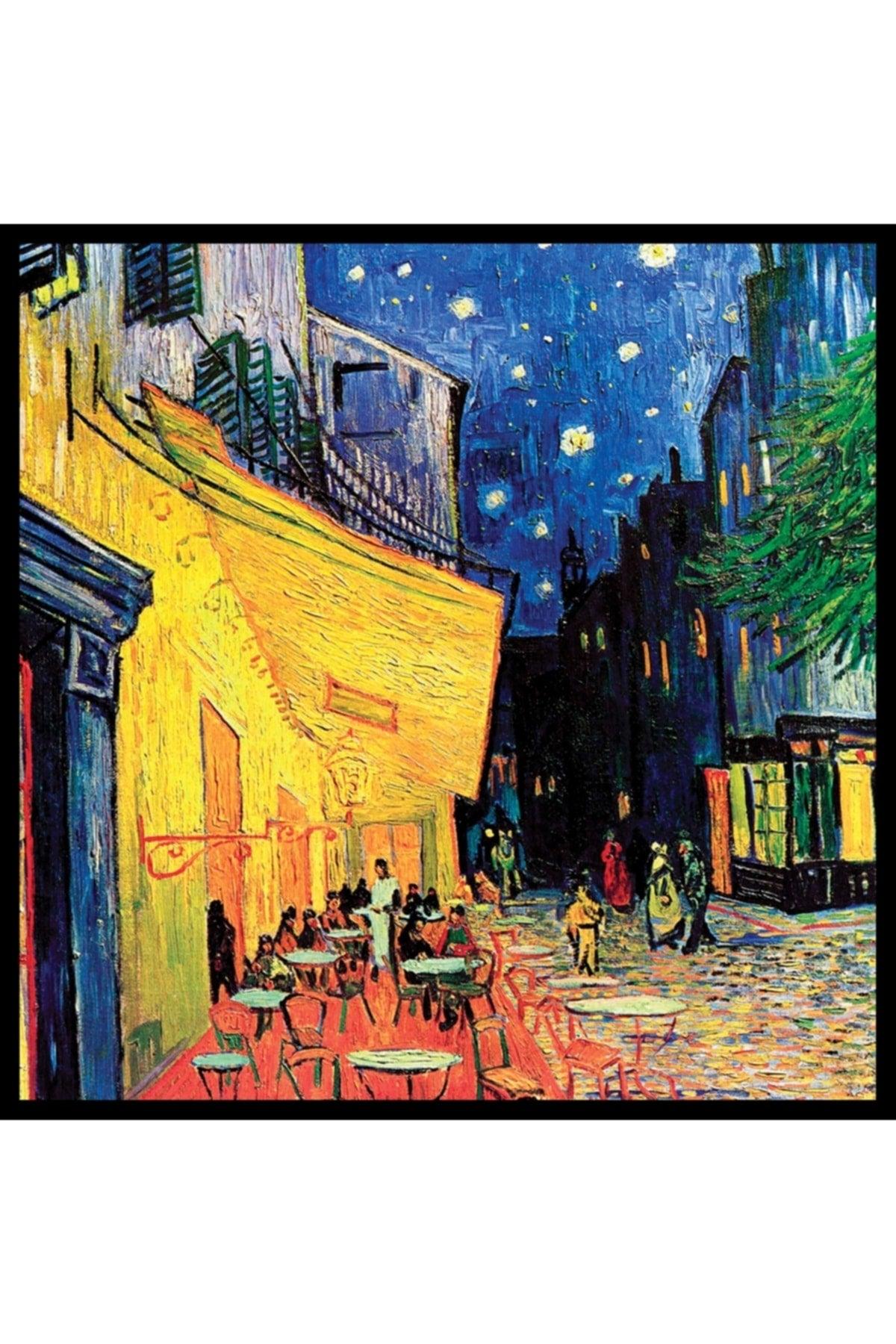 Van Gogh Cafe Terrace At Night High Printed Quality Mdf Painting 30x30cm T15 - Swordslife