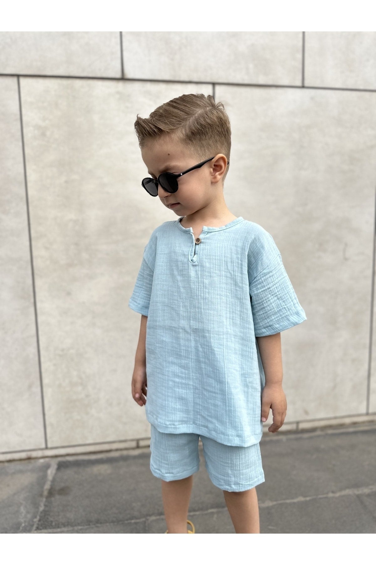 Copy - Kids Muslin Suit Summer Bohemian