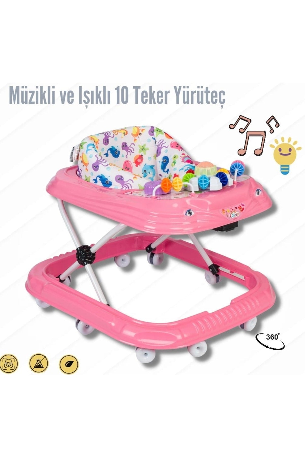 Musical And Lighted Walker 10 Leg Spider Model Yrtç22