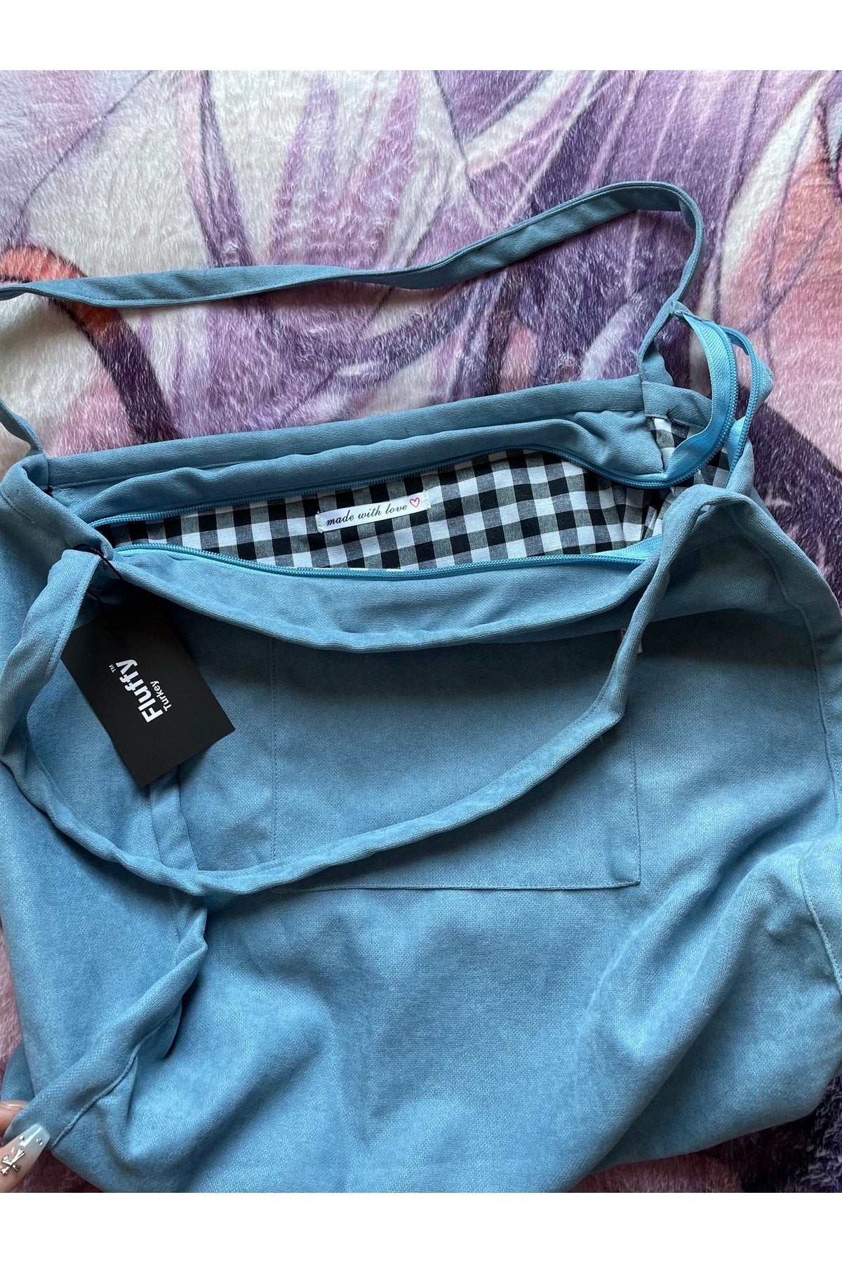 Deep In Blue 00S Shopper Bag