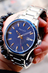 Steel Men's Wristwatch with Calendar 178014