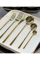 Elegance 36 Piece Luxury Cutlery Set Gold
