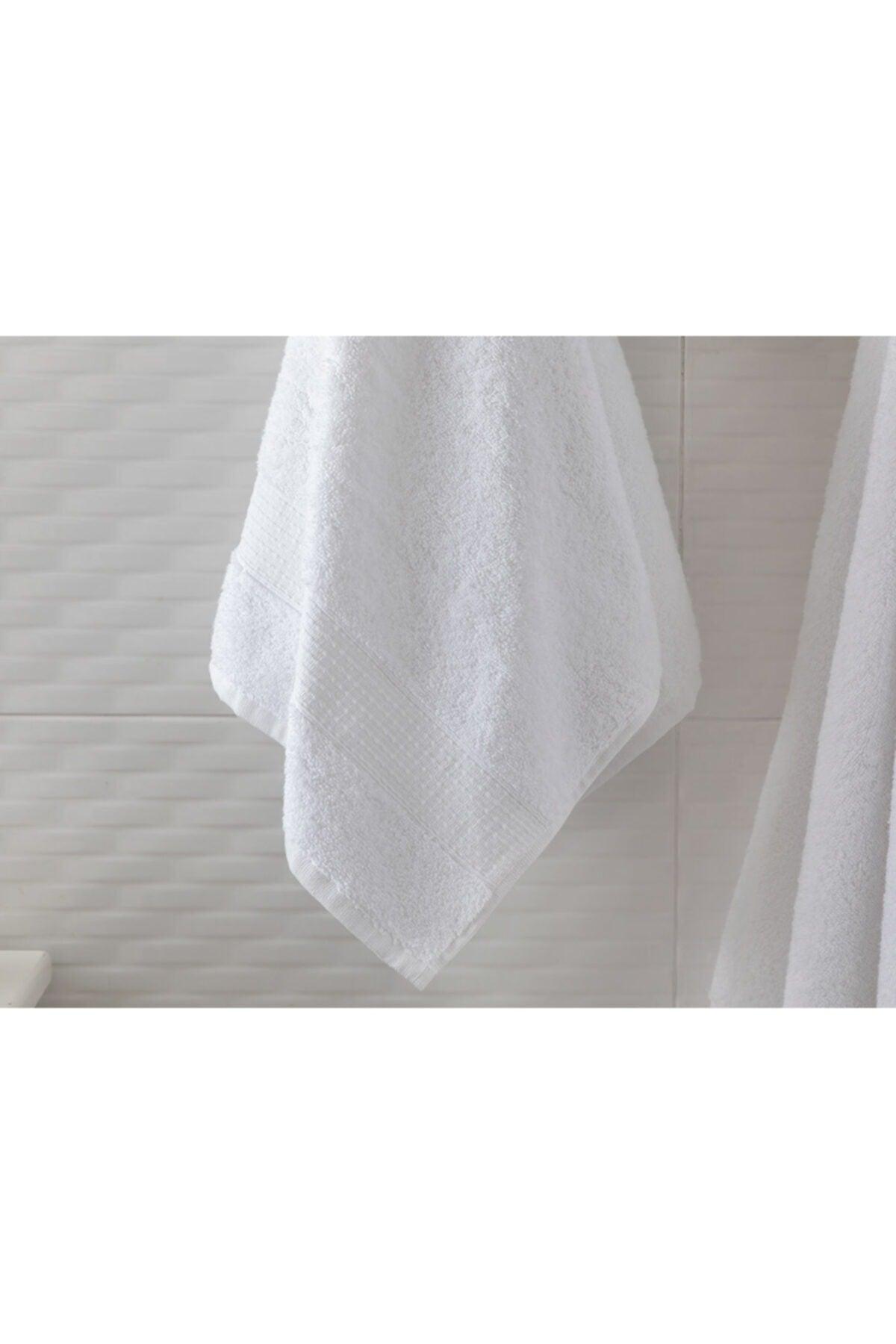 Pure Basic Face Towel 50X90 Cm White - Swordslife