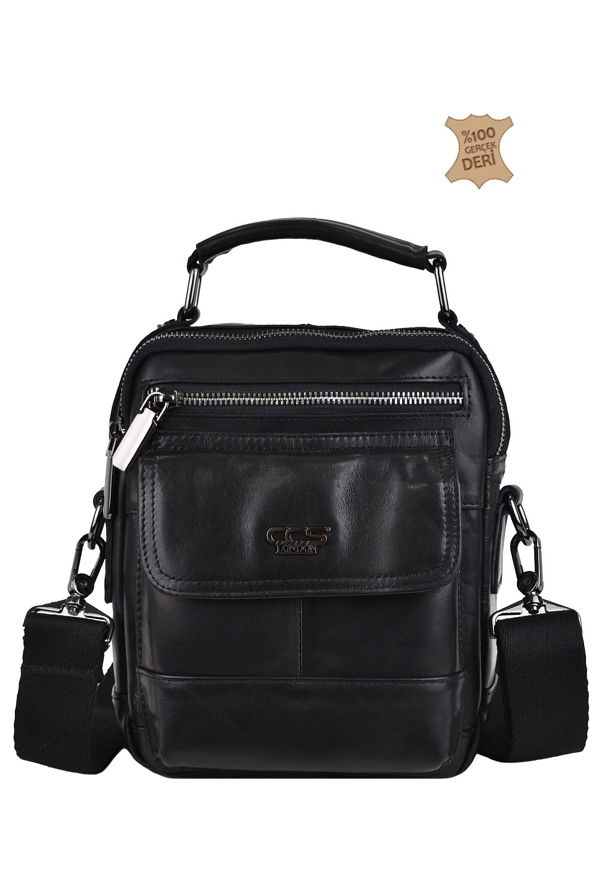 ÇÇS Multi Eyed Genuine Leather Men's Bag 31441