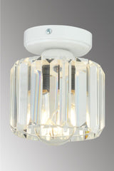 Plafonier Ceiling White Y-10 Crystal Stone Chandelier