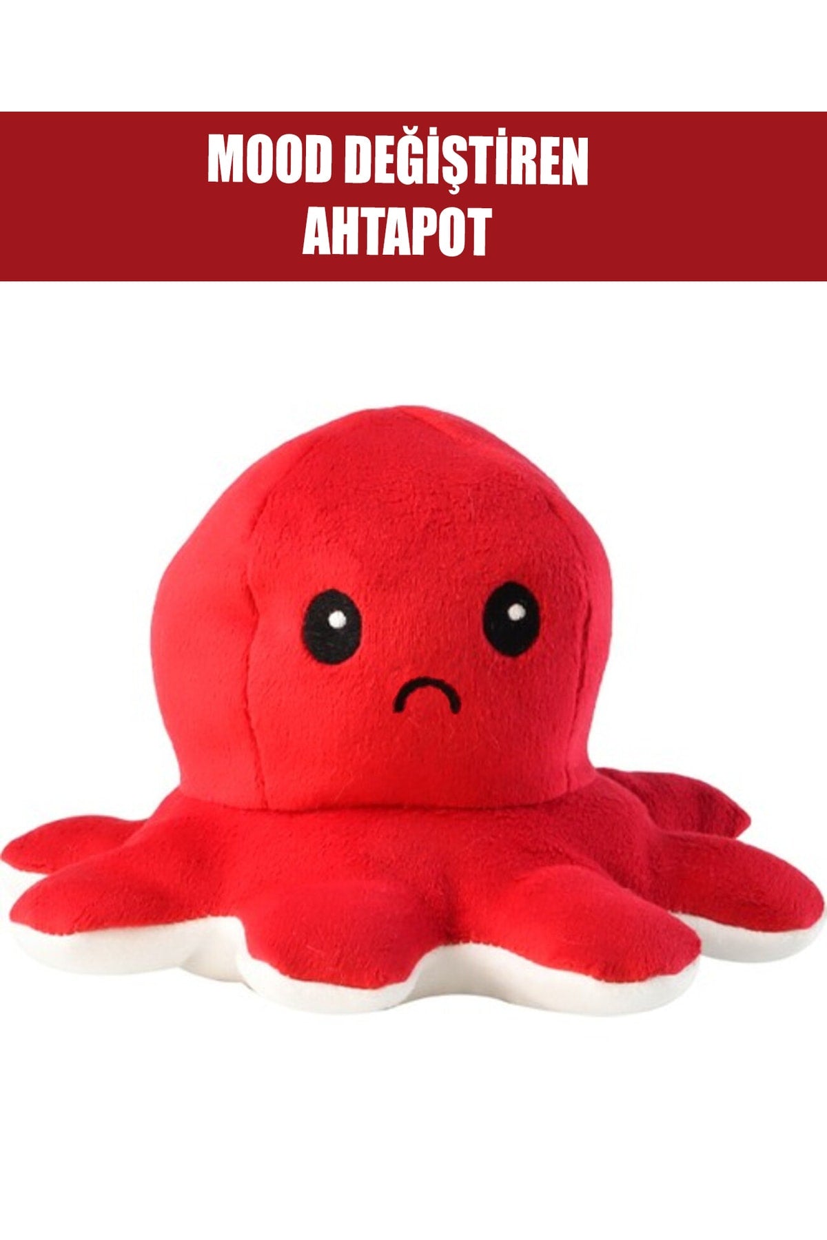 Mood Changing Octopus Red-White