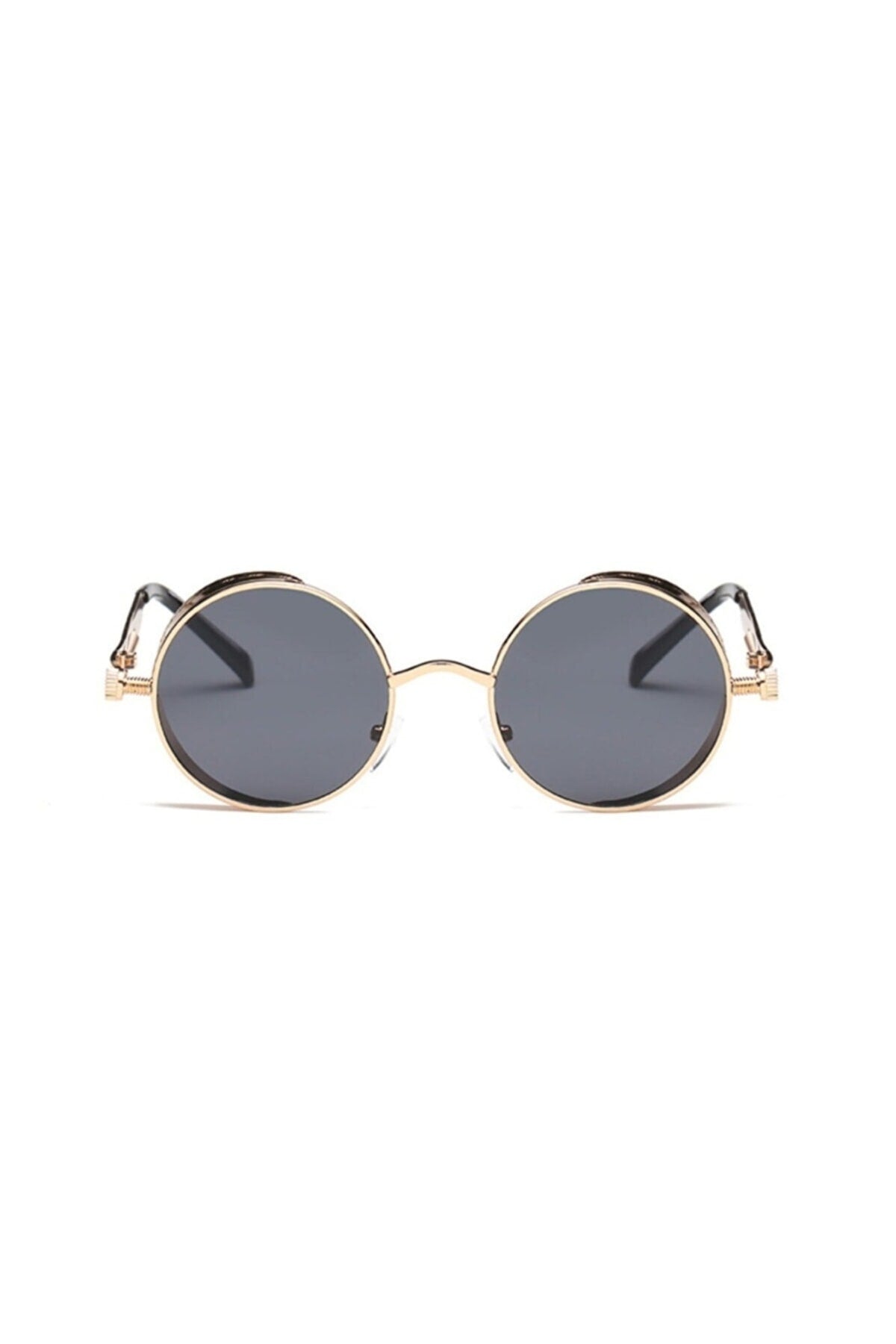 Vintage Steampunk Gothic Style Round Sunglasses