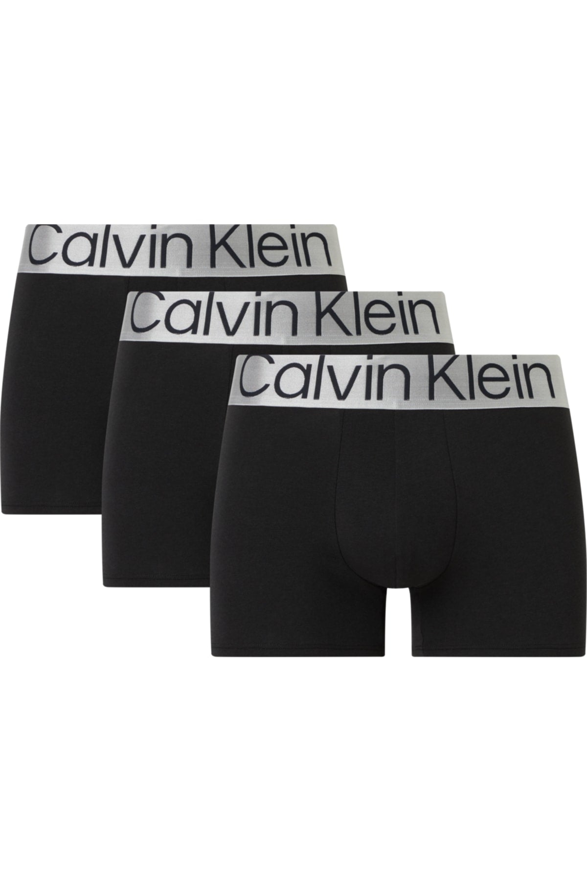 Men's Basic Calvin Klein Signed Waistband Black Boxer 000NB3130A-7V1