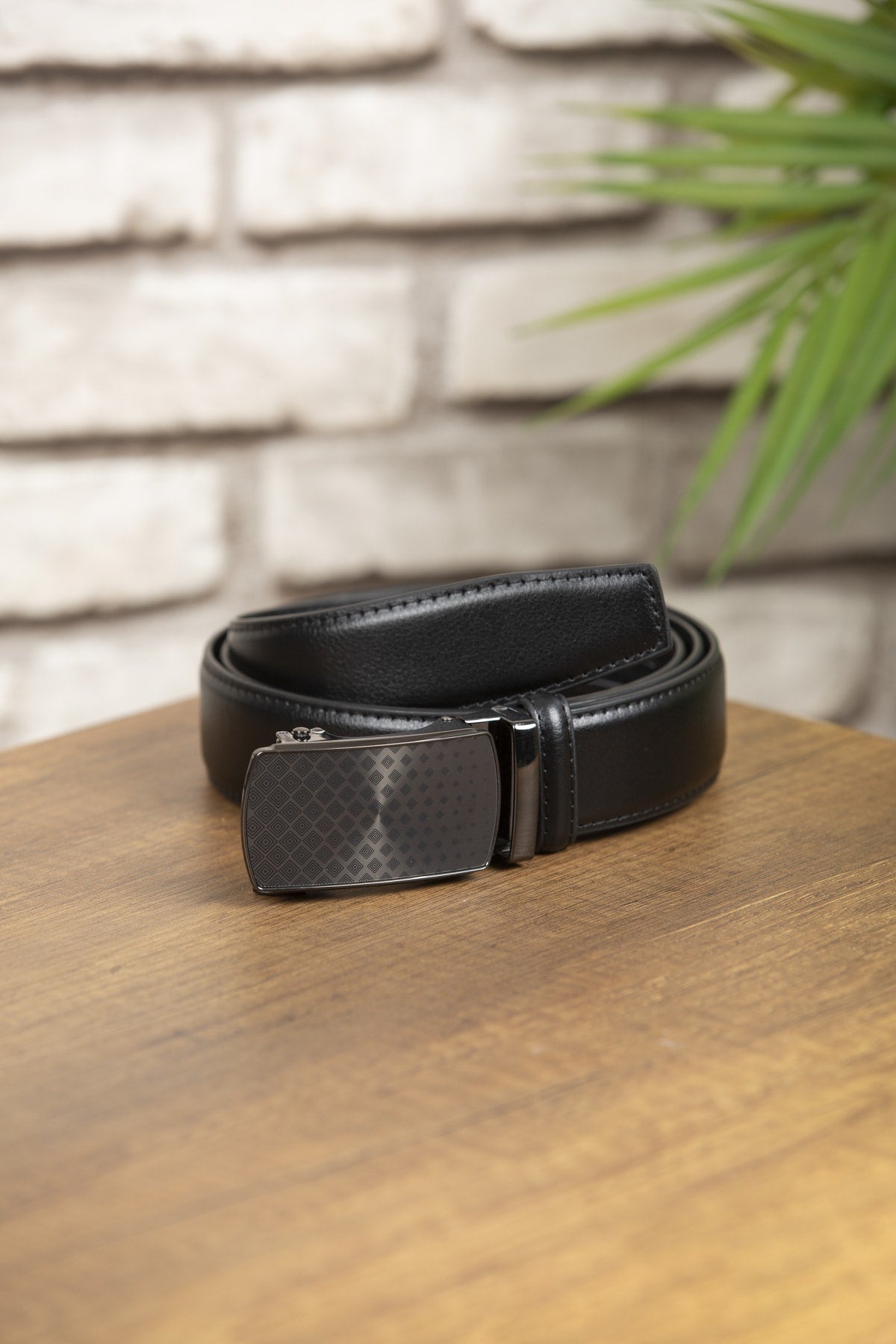 3.5 Cm Automatic Genuine Leather Belt