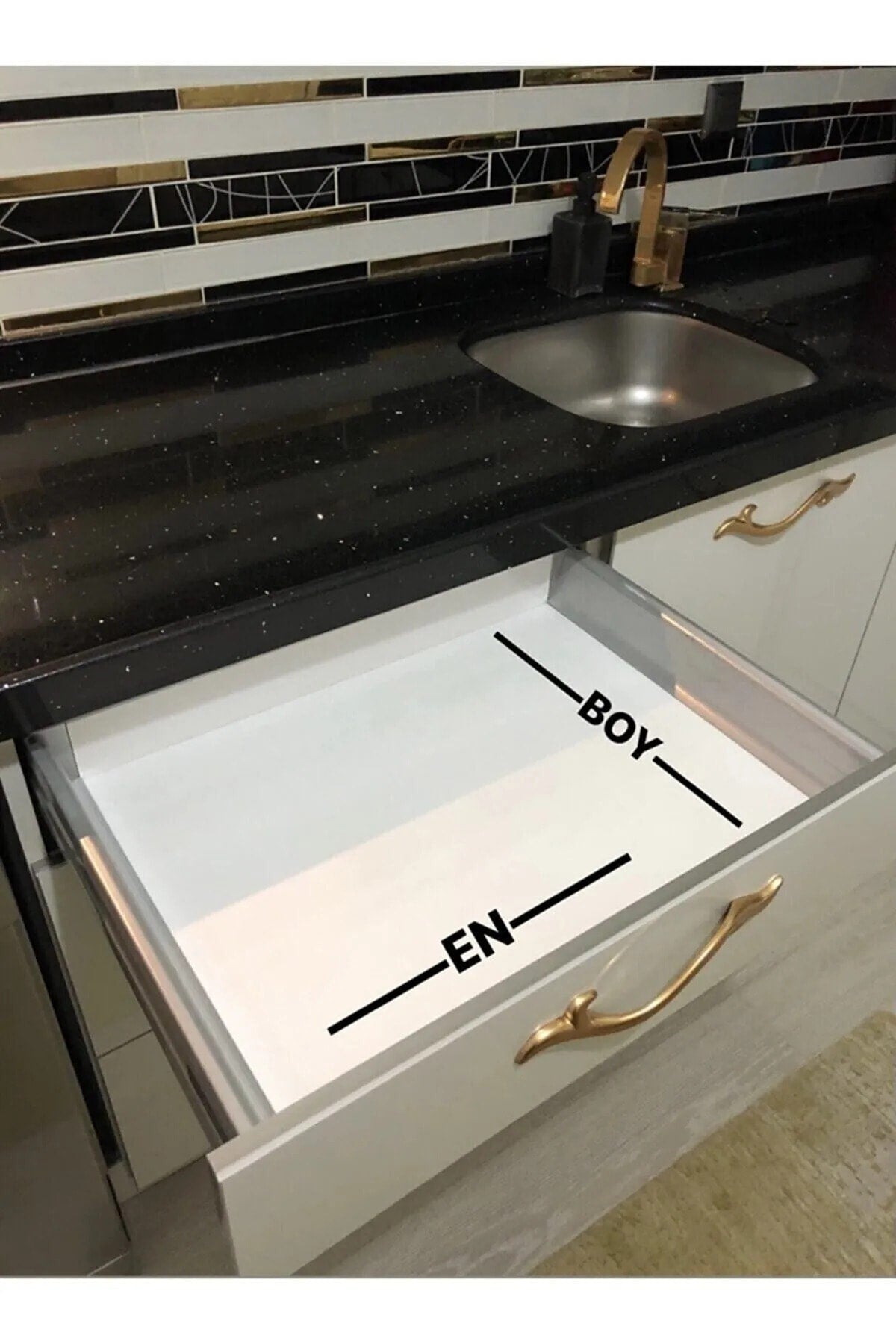 55X49 Gray Drawer Cutlery Ladle Drawer Organizer Organizer Shelf