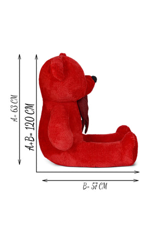 120 cm großer Teddybär (100 % heimisch)