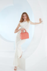 Coral Monogram Women's Shoulder Bag 05PO22K1701