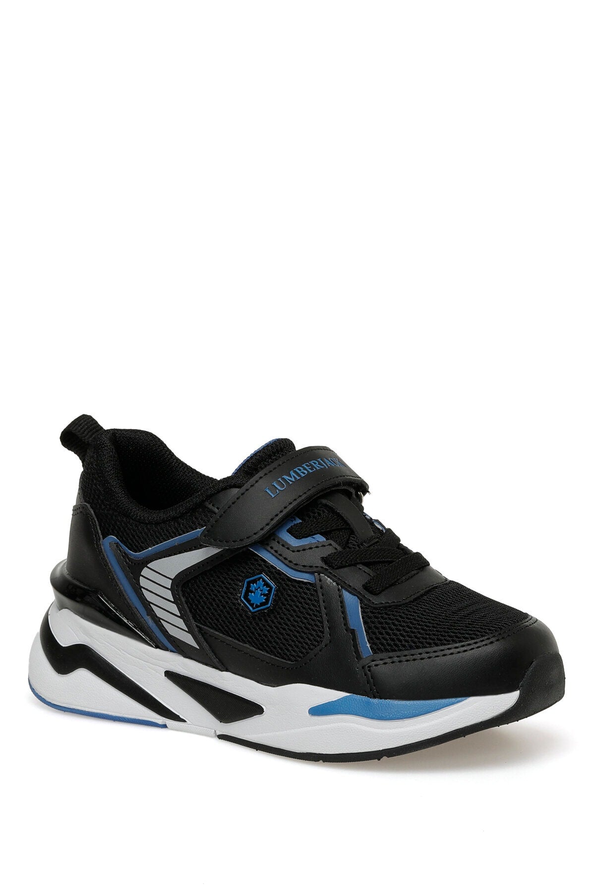 Oxford Jr 3fx Black Boys Running Shoes