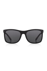 Men's Sunglasses Frame Black Matte Metal Black Handle 2003