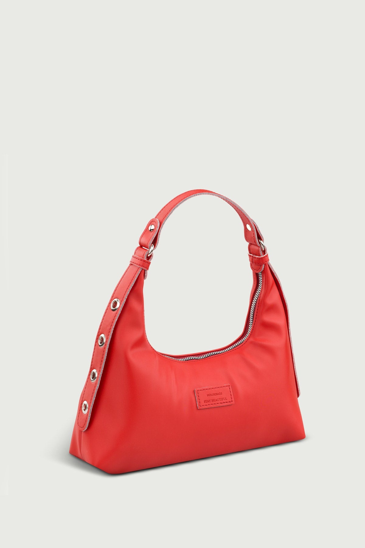 Women's Red Baguette Bag 205