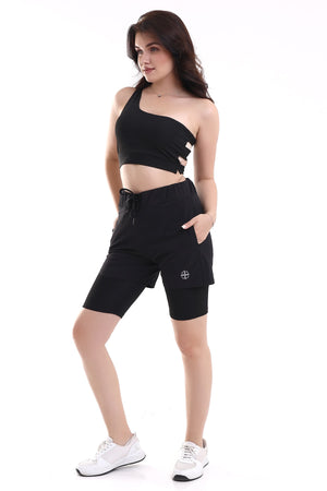 Sea Shorts/Unisex Model Long Pool Sea Shorts With Leggings