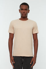Taş Men Basic Regular/Normal Cut Crew Neck Short Sleeved T-Shirt TMNSS22TS0271