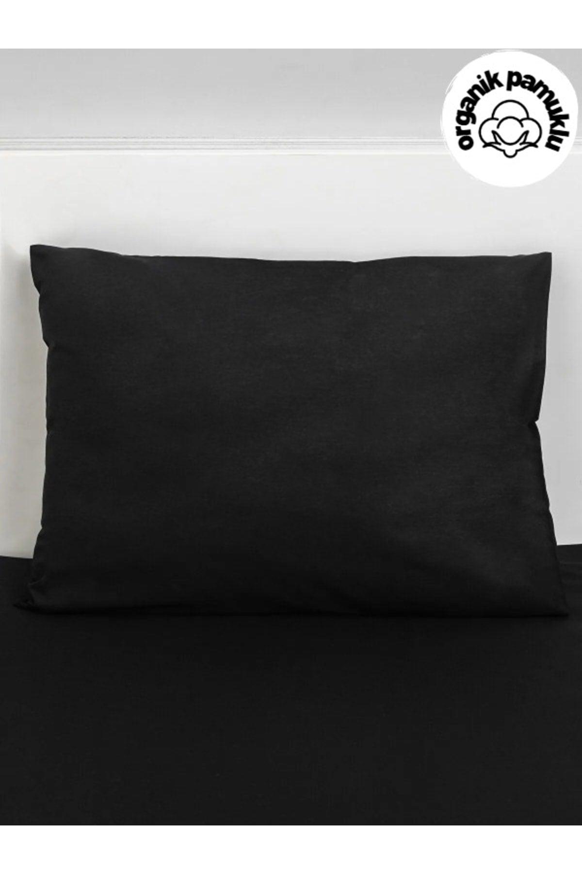 Home Ranforce Luxury Cotton Single Duvet Cover Set - Set Black - Swordslife