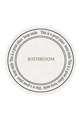 Digital Non-Slip Washable Bathroom Bath Bath Bath Rug Bath Mat Round - Swordslife