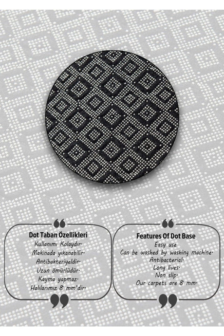 Tatiana Bath Rug Djt 3 Piece Set Bath Rug Mat Washable Non-Slip - Swordslife