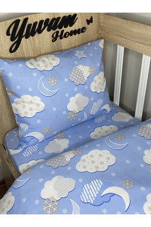 Baby-Bettbezug-Set (für 60/120 Wiegen)Wählen Sie das Produkt, das zur Größe Ihres Bettes passt!