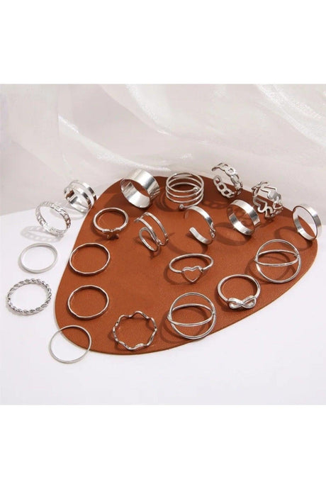 Women's 10 Sterling Silver Ring Set - Swordslife