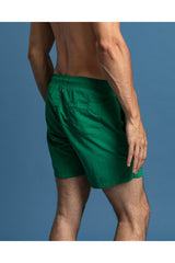 Men's Green Swimwear Shorts